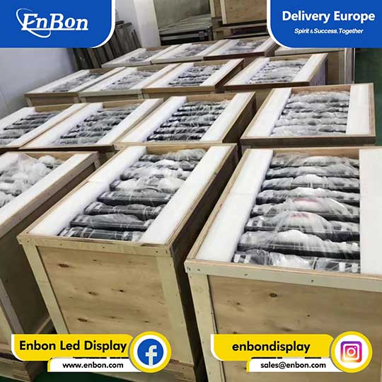 Export LED Display to Europe, Enbon Welcomes Global Friends