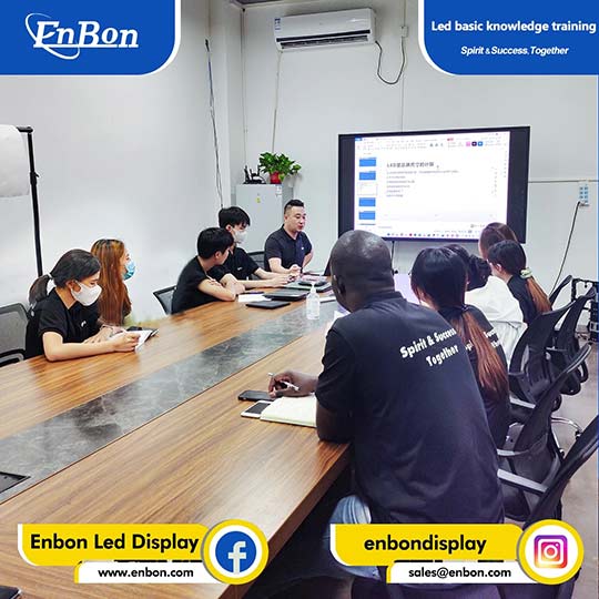 Enbon Provides LED Training for New Hires.| Enbon Company News