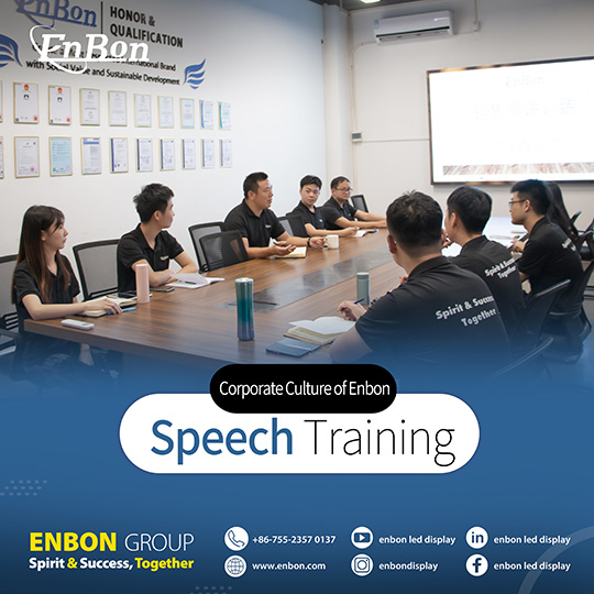 enbon organized a sales communication training session to improve their conversation skills|Enbon Com