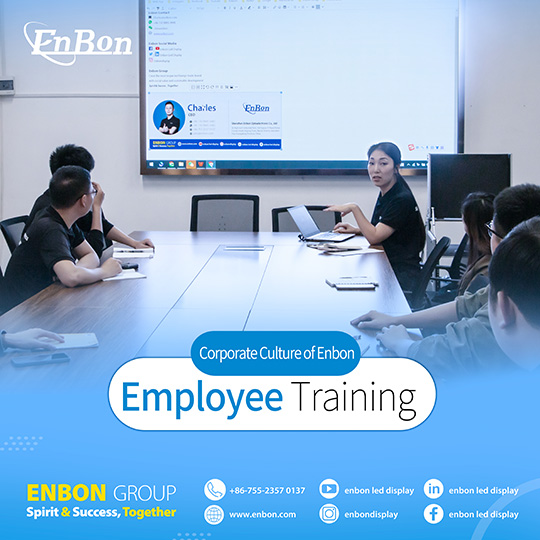 Enbon Operations Director Alin conducts software operation training for employees|Enbon Company News