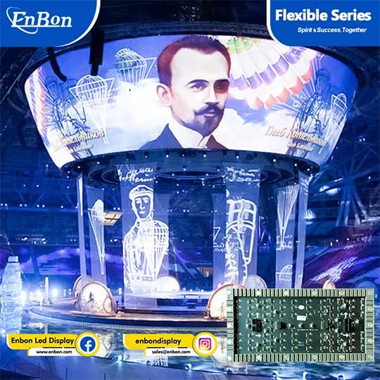 5 creative ways to use flexible led screens in event production | Enbon LED Display Manufacture