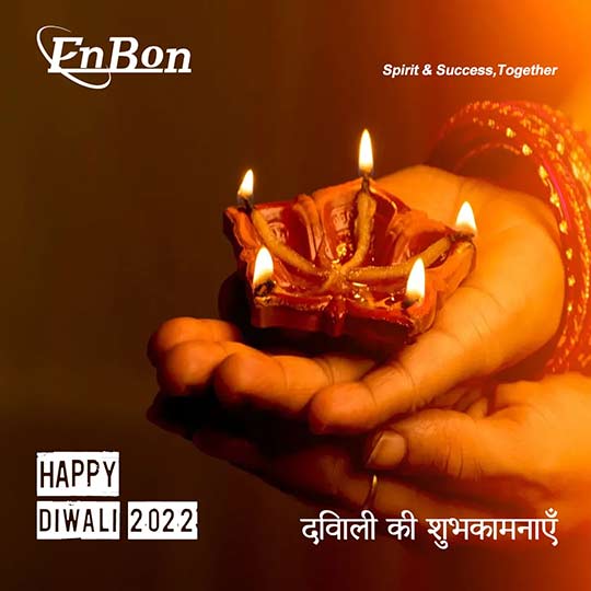 Enbon congratulated all Hindu patrons and wished them a happy Diwali and a happy life.|Enbon Company 