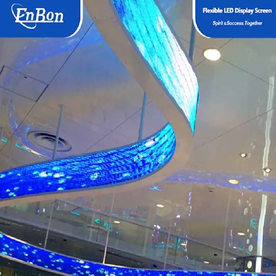 What is a flexible LED screen and the factors and product advantages that determine its price| Enbon 