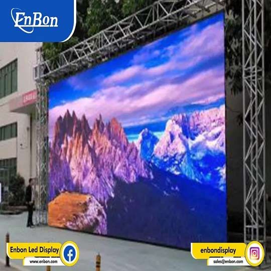 Will the weather be too hot affect the outdoor LED display? Enbon will tell you the answer | Enbon LE