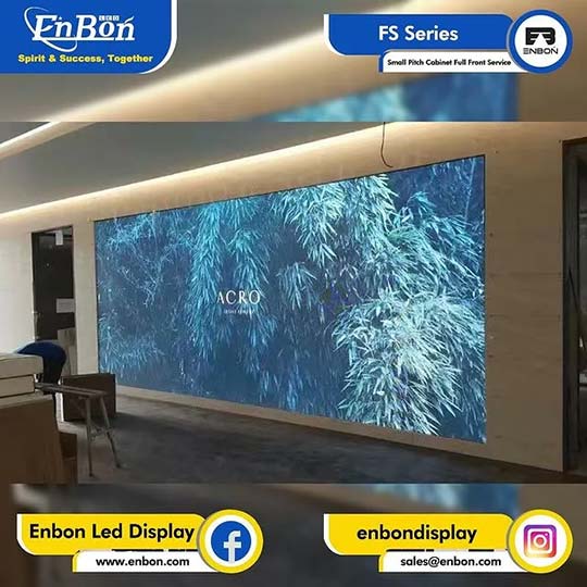 Application of LED display screen in subway station | Enbon LED Display Manufacture