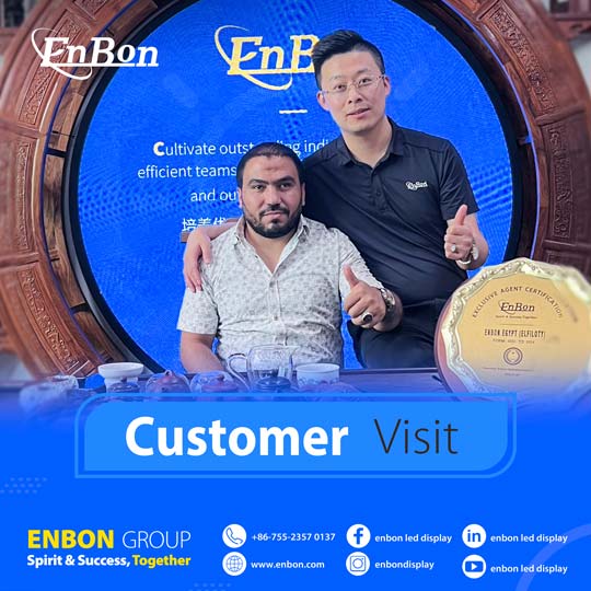 Warmly welcome Enbon partners from Egypt to Enbon Headquarter  | Enbon Company News