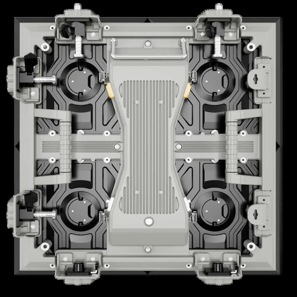 Enbon R5 45° Hypotenuse Cabinet With Pixel Pitch P2.604 And P3.91 1