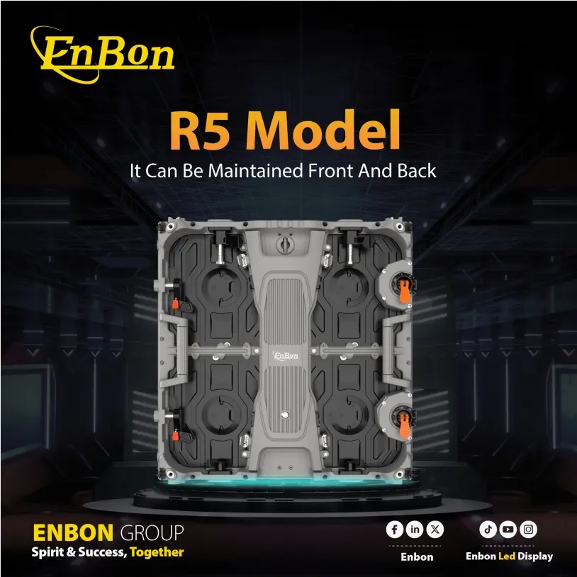 Enbon R5 model product catalog of rental stage series led screen PDF download