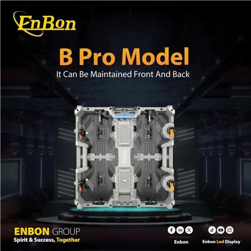 Enbon B Pro model product catalog of rental stage series led screen PDF download