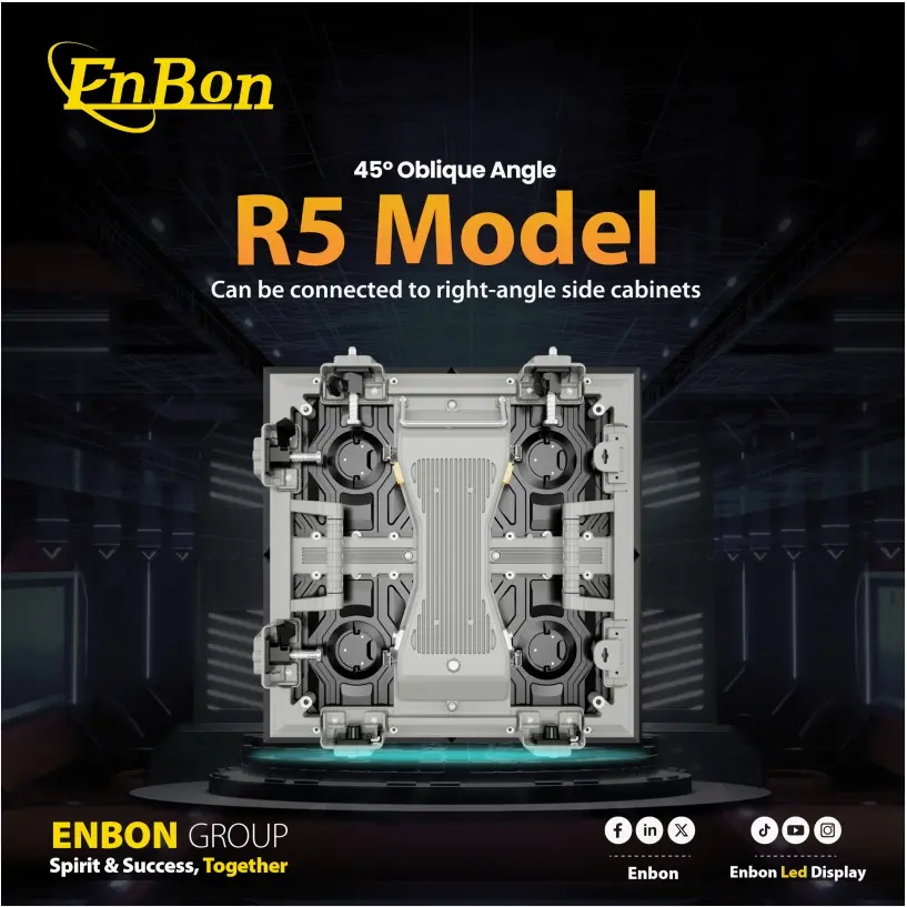 Enbon R5 90° Design model product catalog of rental stage series led screen PDF download