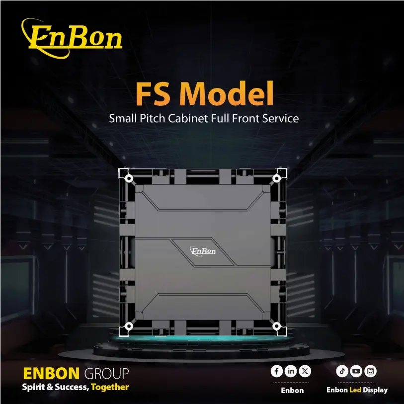 Enbon FS model product catalog of indoor ultra-clear series led screen PDF download