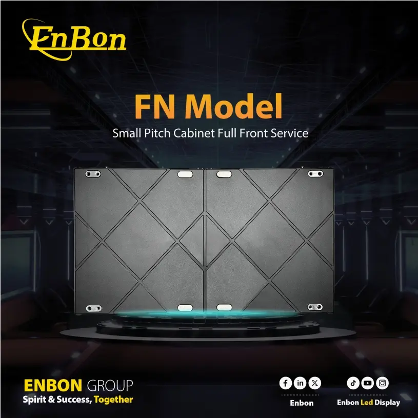Enbon FN model product catalog of indoor ultra-clear series led screen PDF download