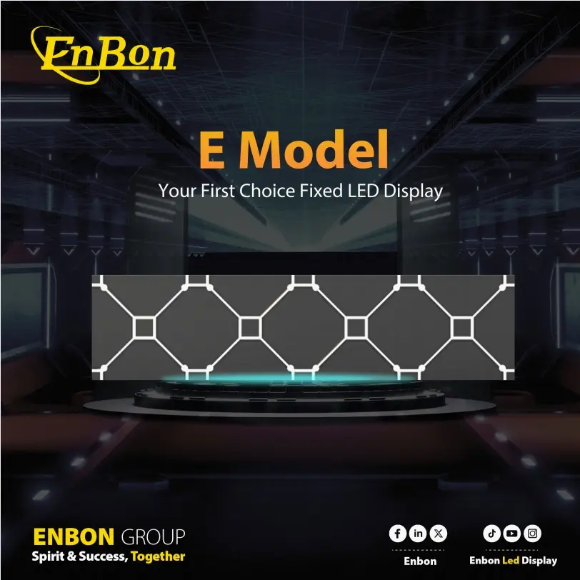 Enbon E model product catalog of indoor ultra-clear series led screen PDF download