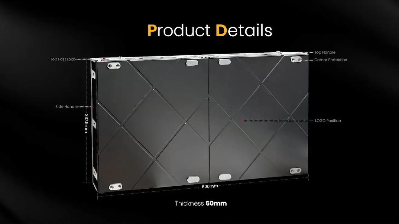 Enbon FN Model High Refresh Full Color Fixed Indoor LED Screen Rental Description 02