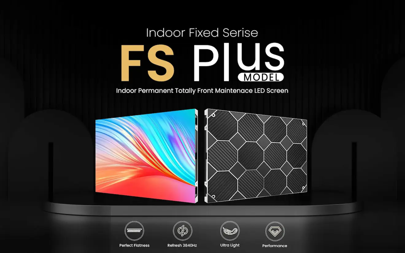 Enbon FS Plus Model Easy Installation Indoor Fixed 4k Full Color LED Screen Description 01