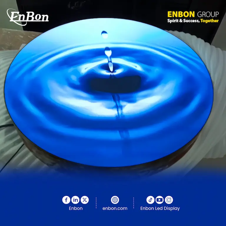 Enbon round display: unique charm, high-end quality