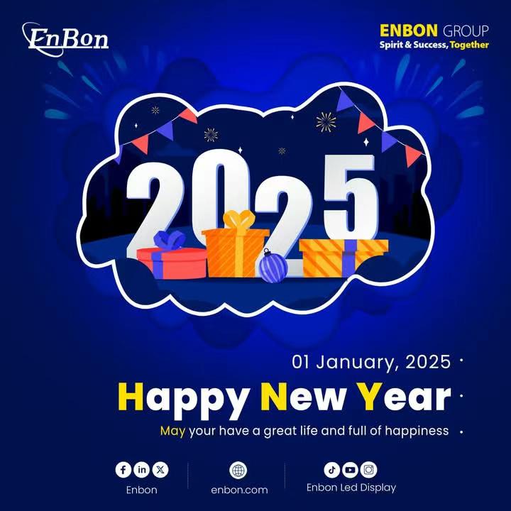 Enbon Group Wishes Everyone a Happy and Prosperous New Year 2025! 