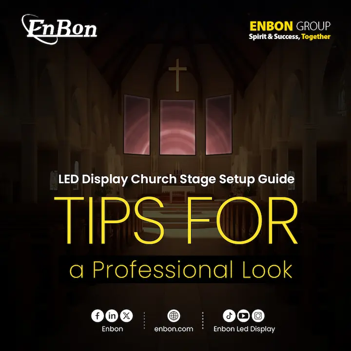 LED Display Church Stage Setup Guide: Visual Tips