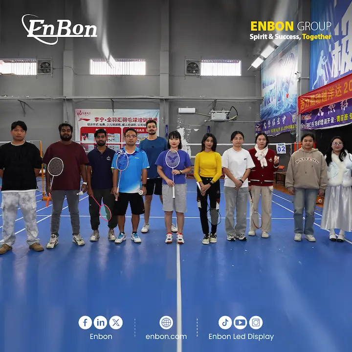 Enbon Badminton Event Held with Great Success