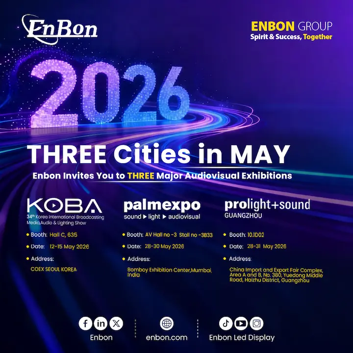 Enbon Invites You to Three Major Audiovisual Exhibitions