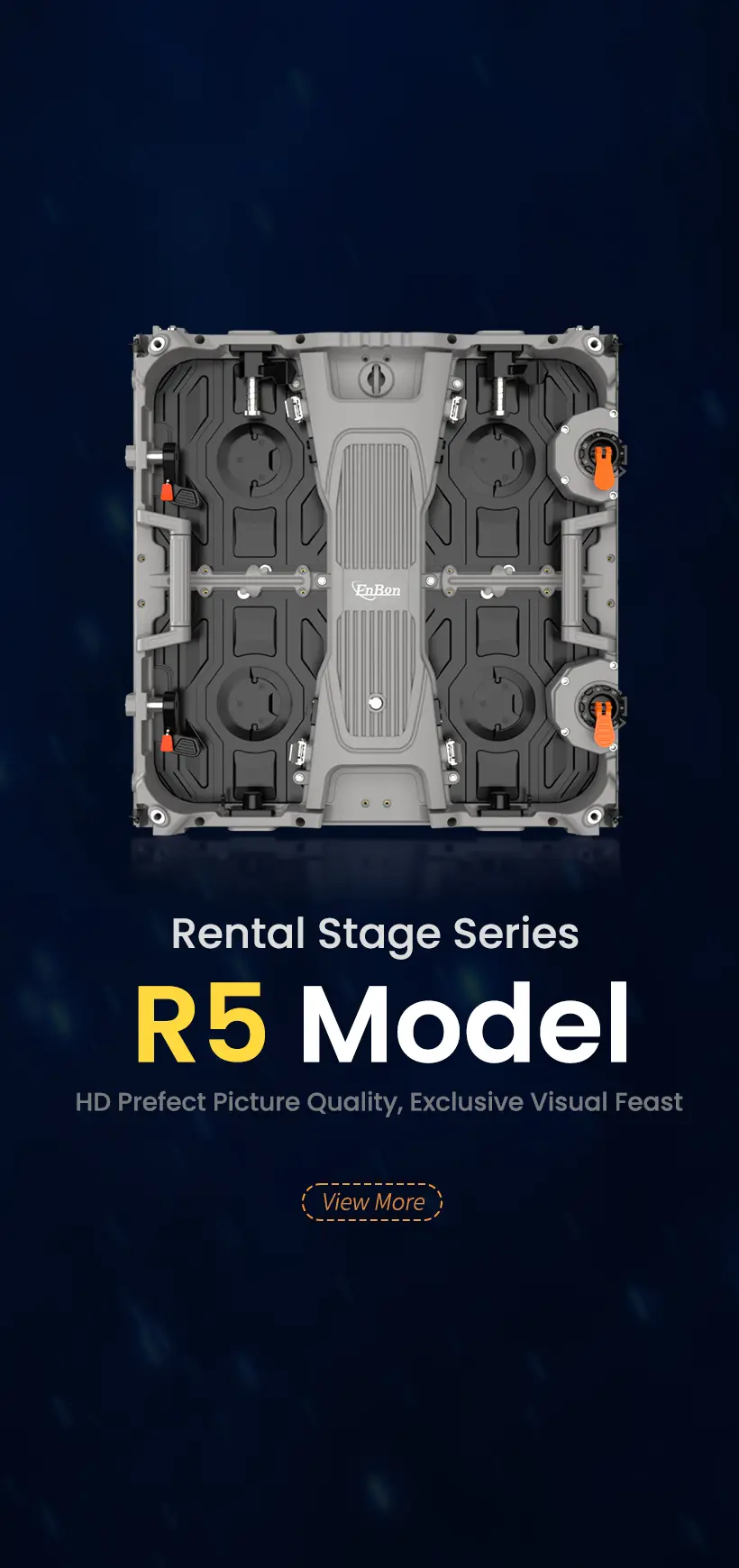 Enbon R5 model led screen rental stage series