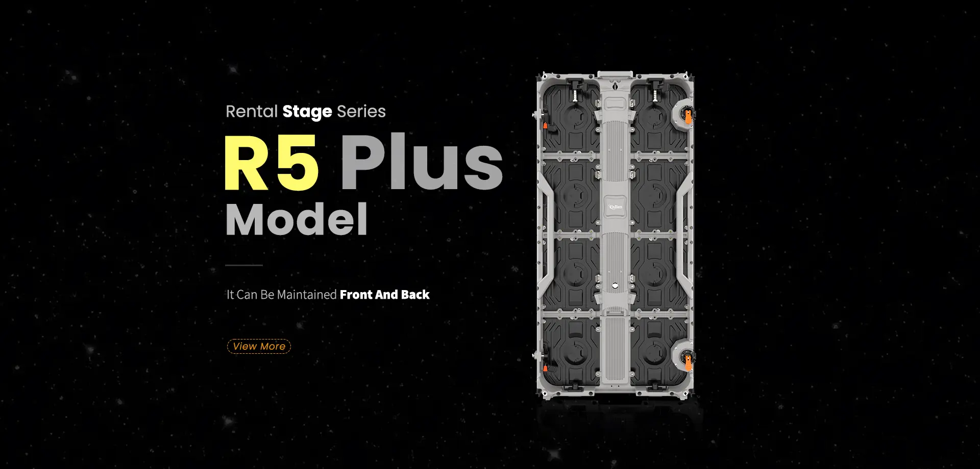 Enbon R5 Plus model LED screen for rental stage series