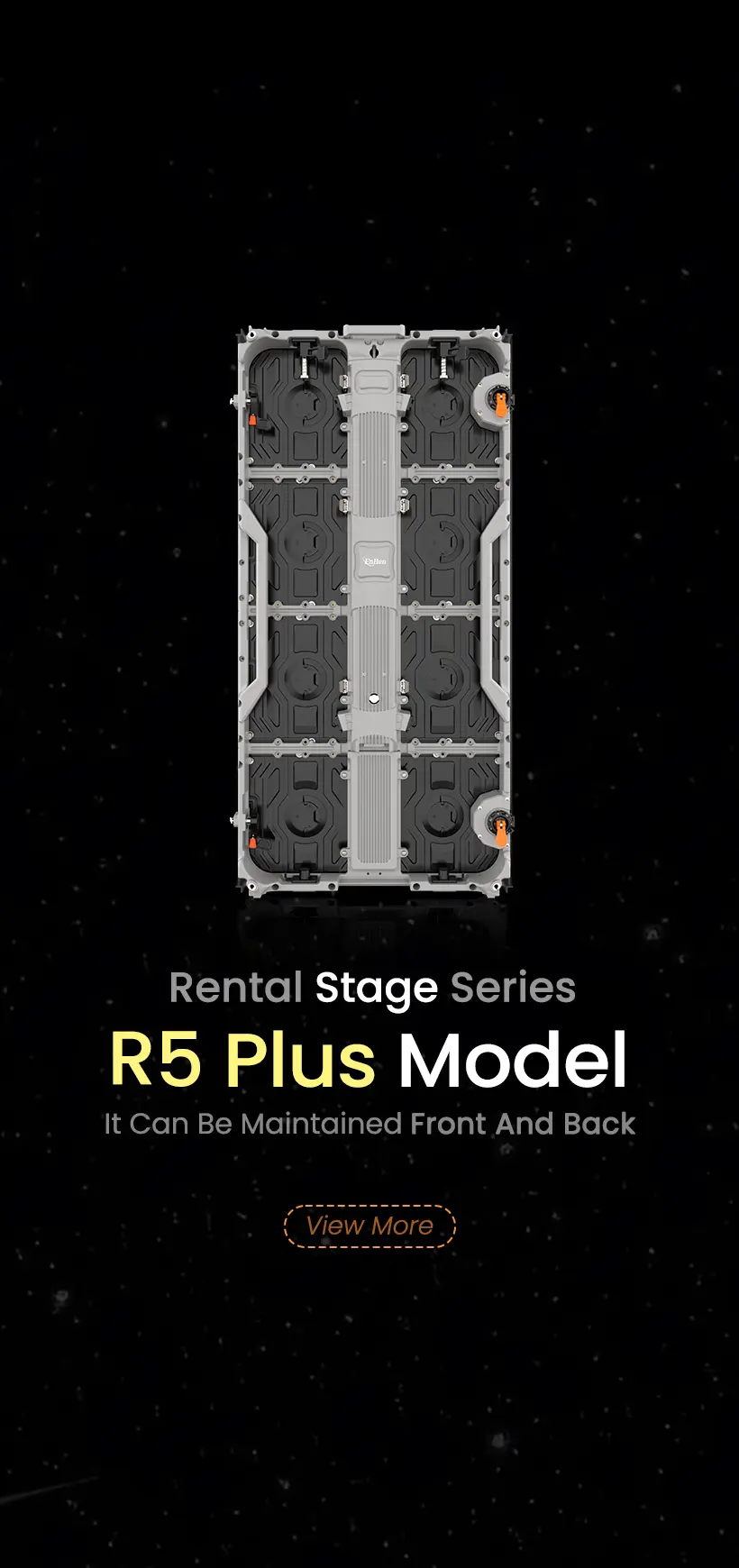 Enbon R5 Plus model LED screen for rental stage series