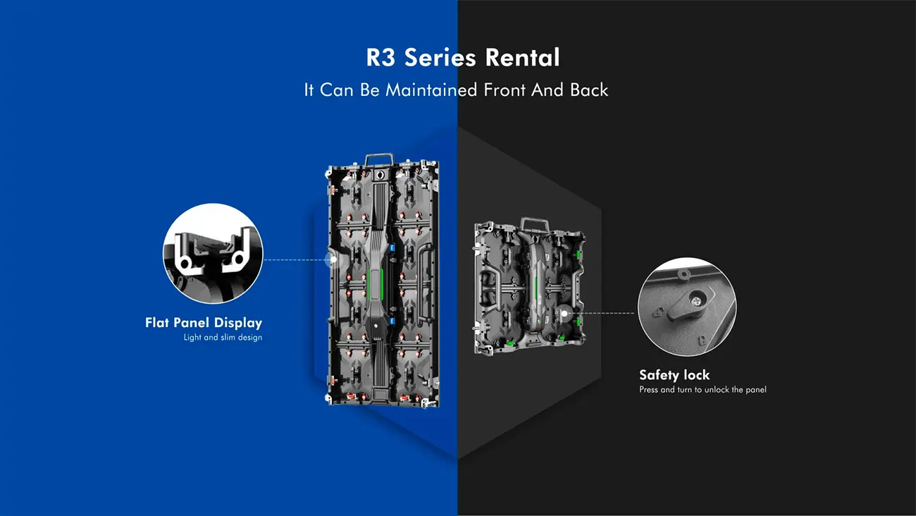 Enbon R3 LED Screen Rental Stage For Outdoor LED Video Wall Description 01